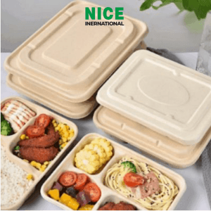 Khay bã mía nhiều ngăn