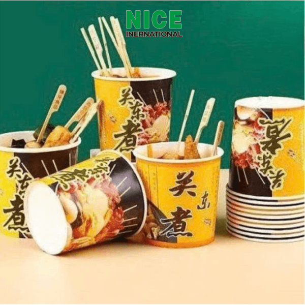 Ly giấy đựng xiên que 4 Ly giấy đựng xiên que - Ảnh 4