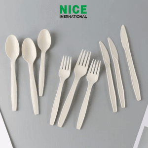 Ống Hút – Muỗng – Nĩa – Dao PLA tự phân hủy