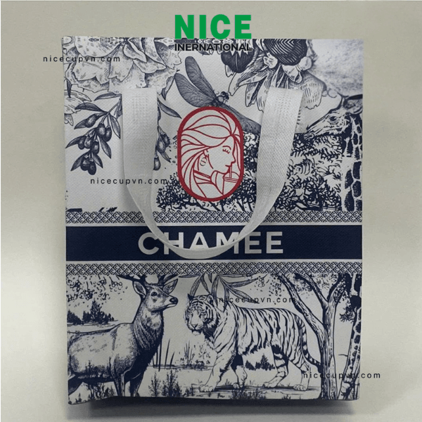 Túi giữ nhiệt thực phẩm, đồ uống loại 2 ly 1 Túi giữ nhiệt thực phẩm, đồ uống loại 2 ly