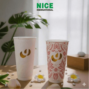 Ly giấy đổi màu