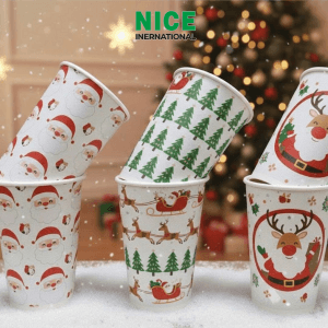 Alternative view of Ly giấy kim tuyến Noel