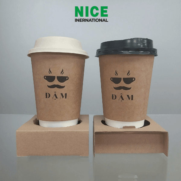 Ly giấy kraft 2 lớp