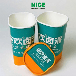 Alternative view of Ly giấy vuông