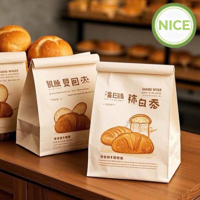 Túi giấy đáy bằng không quai