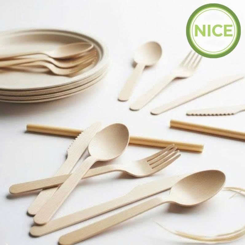 Bộ dụng cụ ăn uống từ bã mía