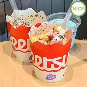 Alternative view of Ly giấy đựng kem 4 cánh