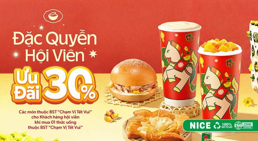 Ly giay TET 2026 Phuc Long