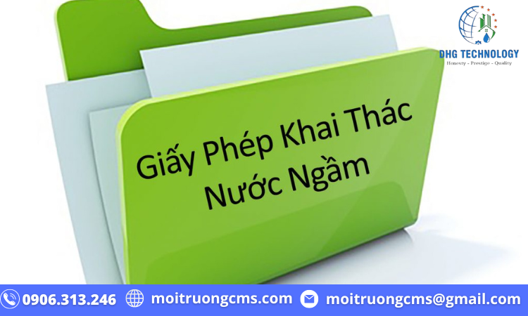 cap giay phep nuoc ngam