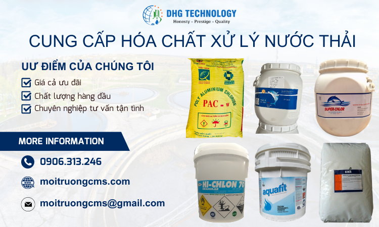 cong ty dat hoang gia chuyen cung cap hoa chat xu ly nuoc thai