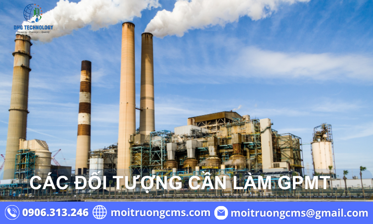 doi tuong can lam giay phep moi truong