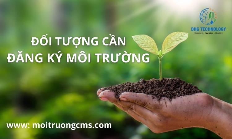 doi tuong dang ky moi truong