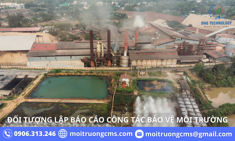 doi tuong lap bao cao cong tac bao ve moi truong