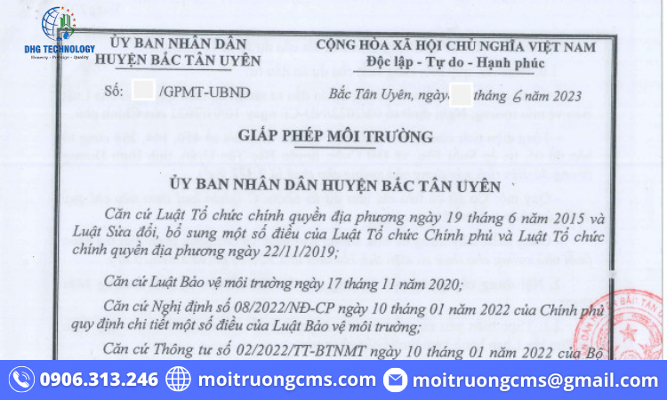giay phep moi truong la gi 1