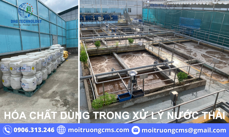 hoa chat dung trong xu ly nuoc thai