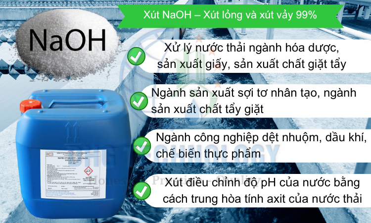 hoa chat naoh xu ly nuoc thai