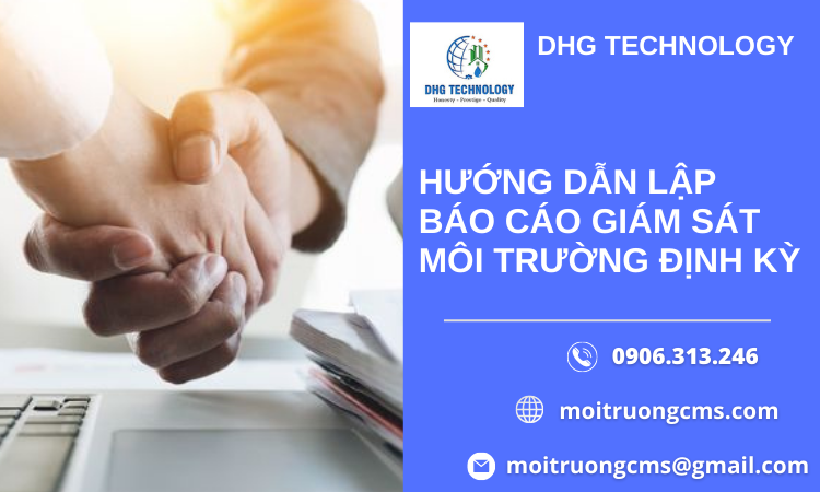 huong dan lap bao cao giam sat moi truong dinh ky