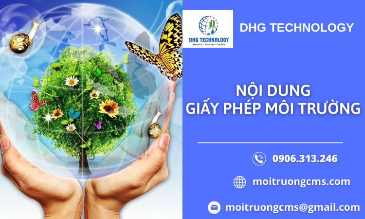 noi dung cua giay phep moi truong the hien nhu the nao