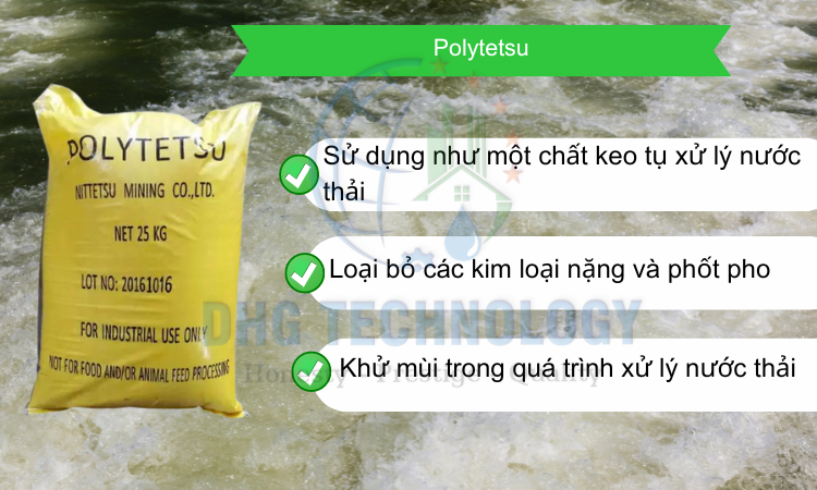 polytesst hoa chat xu ly nuoc thai
