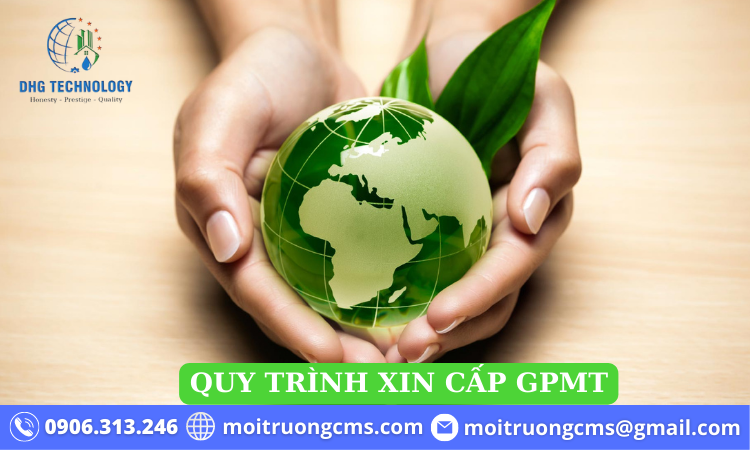 quy trinh xin cap giay phep moi truong
