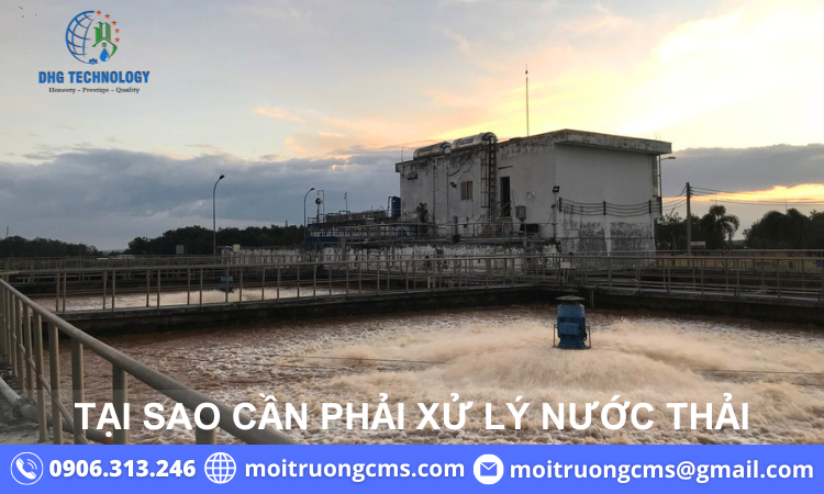 tai sao phai xu ly nuoc thai
