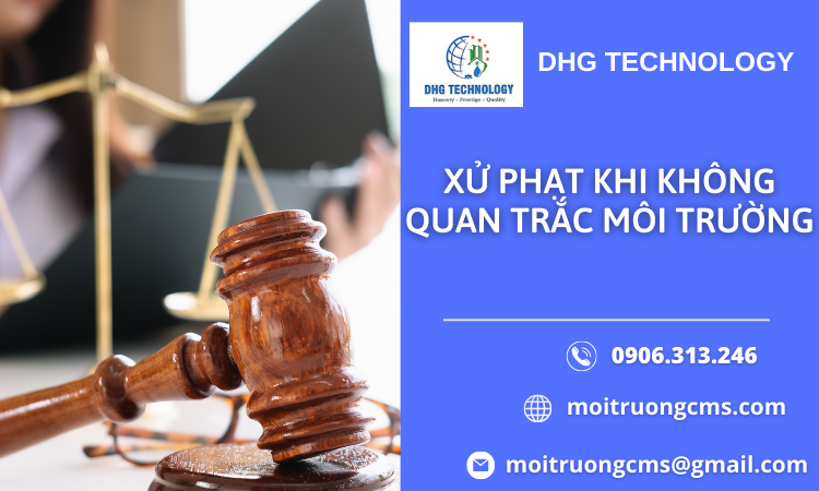 xu phat khi khong quan trac moi truong