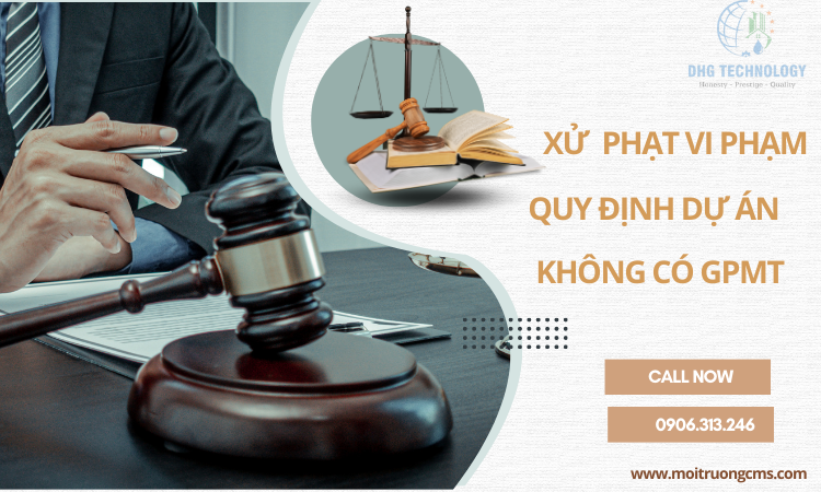 xu phat khong co giay phep moi truong
